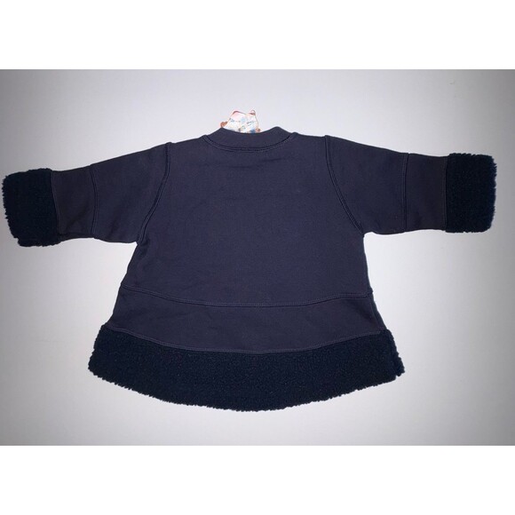 OILILY Baby's Collection Navy Blue Sweatshirt NWT Size 12M HRH Duckling Swan - Picture 6 of 9
